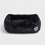 LISTINGOPT::kovosis::soft-square-large-dog-sofa-elastic-dog-house-cushion-winter-warm-medium-dog-bed-washable-cat-kennel-house-accessories::color-black