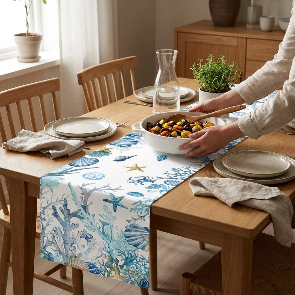 LISTINGOPT::kovosis::spring-tulips-flower-fairy-table-runner-spring-summer-kitchen-dining-table-decor-for-indoor-outdoor-home-holiday-party-decor::02-inuse