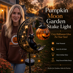 Luce da Giardino a Forma di Zucca Luna per Sentieri Incantati