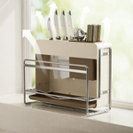 Bloc de rangement pour couteaux pour un ordre sculpté en cuisine