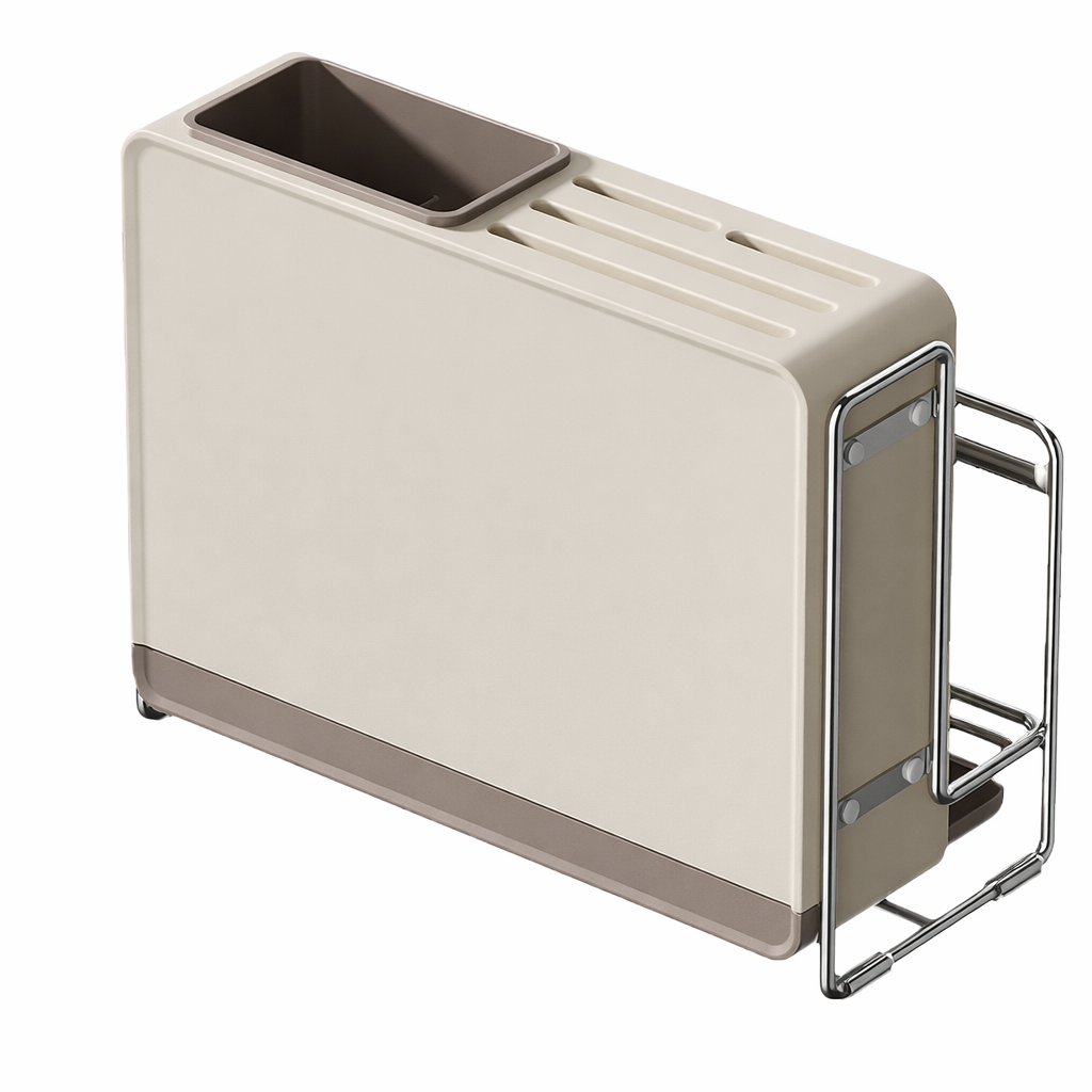 Bloc de rangement pour couteaux pour un ordre sculpté en cuisine