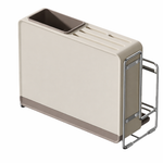 Bloc de rangement pour couteaux pour un ordre sculpté en cuisine
