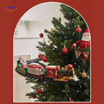 Train de sapin de Noël pour la magie festive de l'arbre