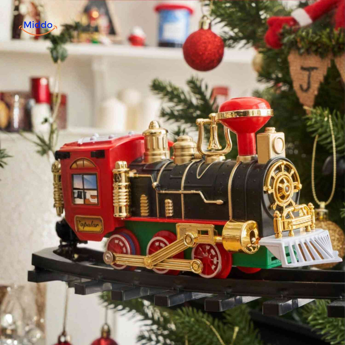 Train de sapin de Noël pour la magie festive de l'arbre