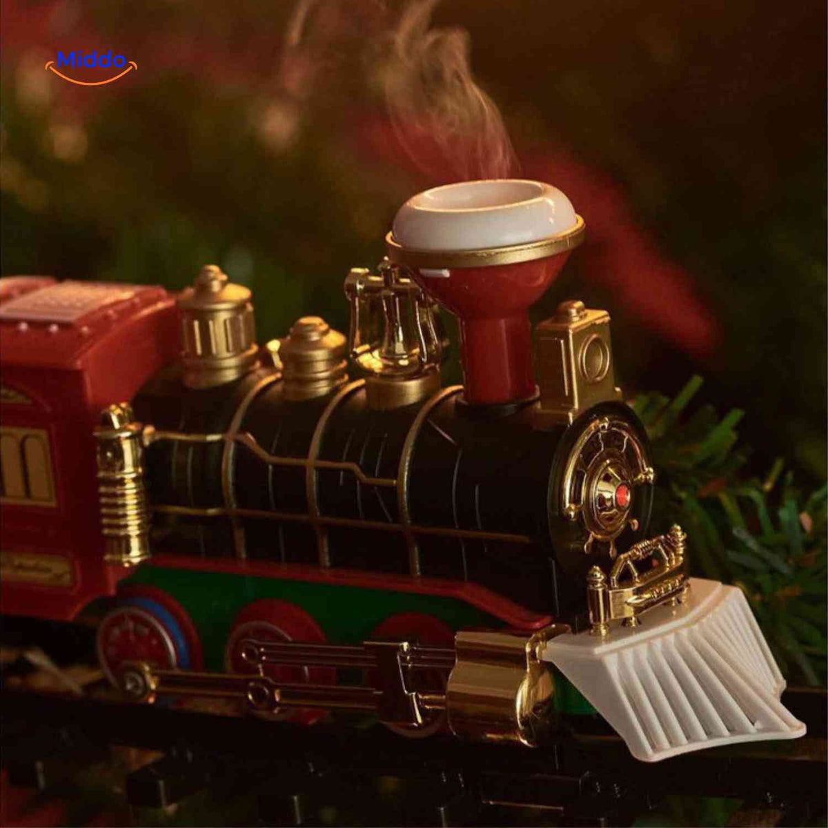 Train de sapin de Noël pour la magie festive de l'arbre