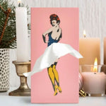 Cutie pentru șervețele cu fustă zburătoare – Un element decorativ jucăuș și spectaculos