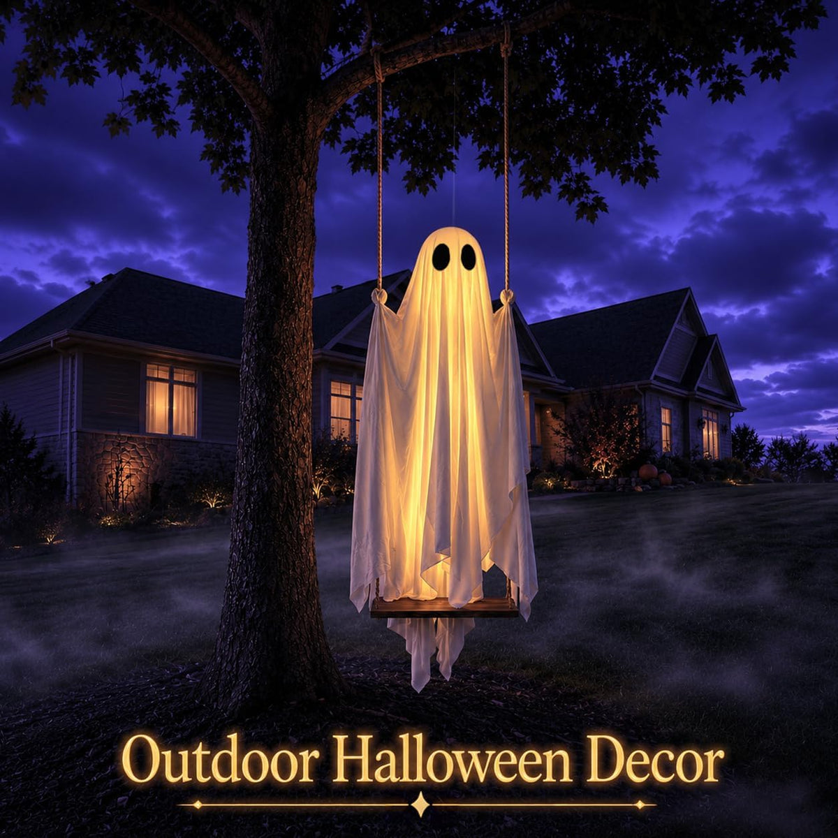 Iluminación de fantasma oscilante para encanto encantado