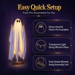 Iluminación de fantasma oscilante para encanto encantado