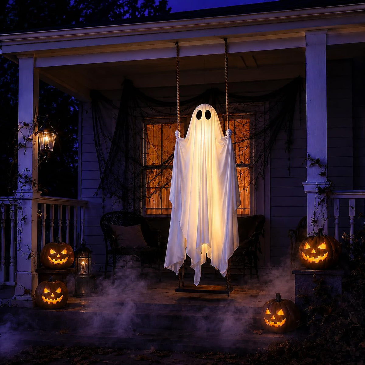 Iluminación de fantasma oscilante para encanto encantado