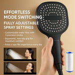 High Pressure Shower Head with Filtration