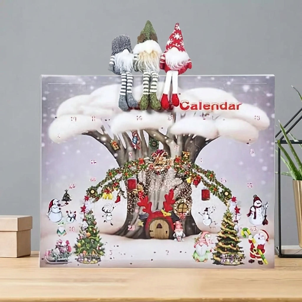 Plush Gnome Advent Calendar For Holiday Charm