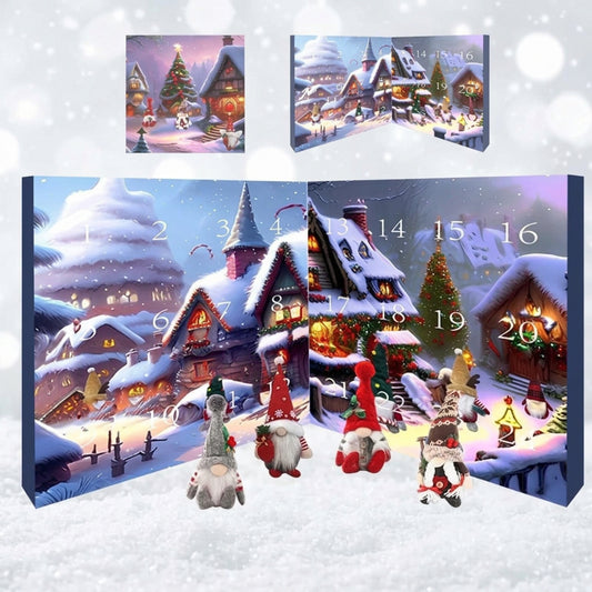 Plush Gnome Advent Calendar For Holiday Charm