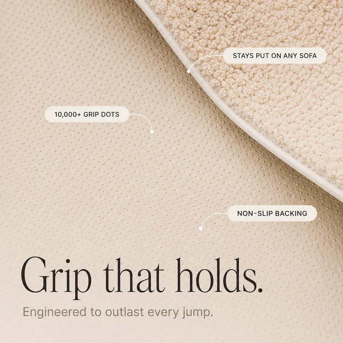 Non Slip Sofa Cover With Pet-Proof Style