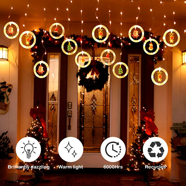 Luci di Natale a LED per un bagliore festoso