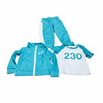 Kinder Kostüm Trainingsanzug 3-teiliges Outfit Set