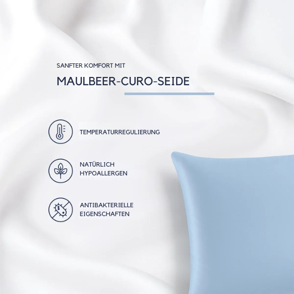 Maulbeerseidenkissen für sanften, kühlen Schlaf