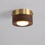Walnut Lighting for an Artful Energy-Saving Glow