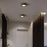 Walnut Lighting for an Artful Energy-Saving Glow