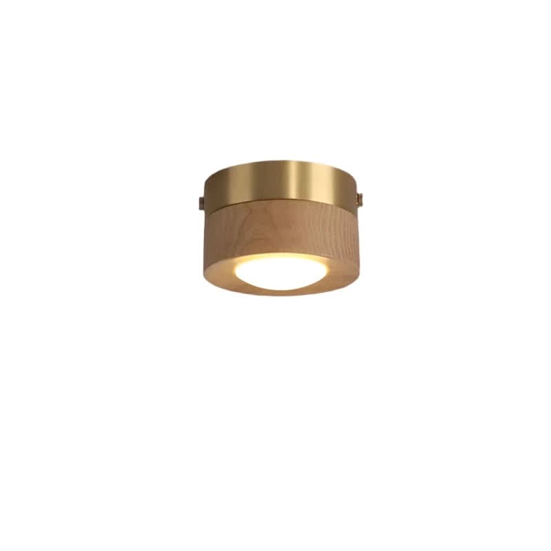 Walnut Lighting for an Artful Energy-Saving Glow