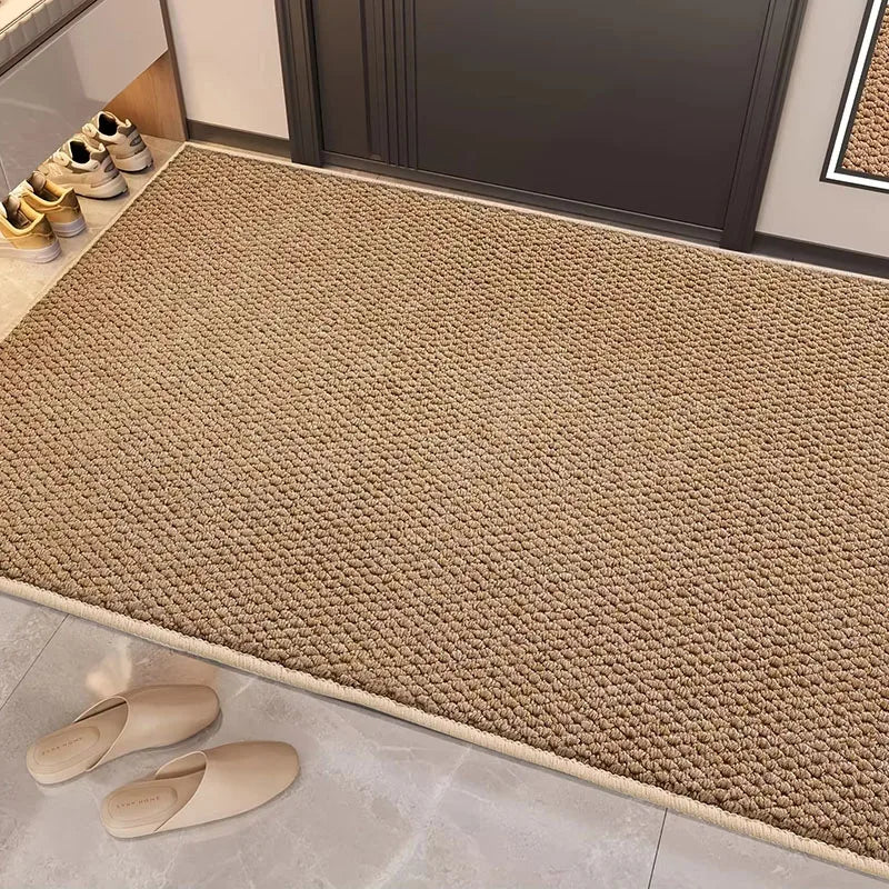 Geometrische saugfähige Fußmatte für saubere Eingänge