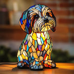 PUPGLOW – Artistic Dog Breed LED Night Lamp for Cozy Home Decor