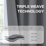 Noiréa Blackout Curtains For Restful Ambience