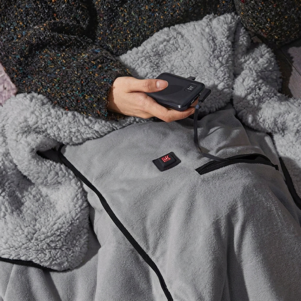 Heated Snuggle Blanket for Cozy Evenings
