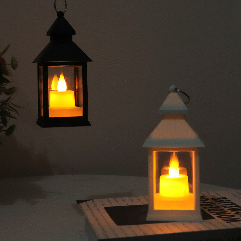 Guirlande lumineuse lanterne à flamme pour une ambiance hantée