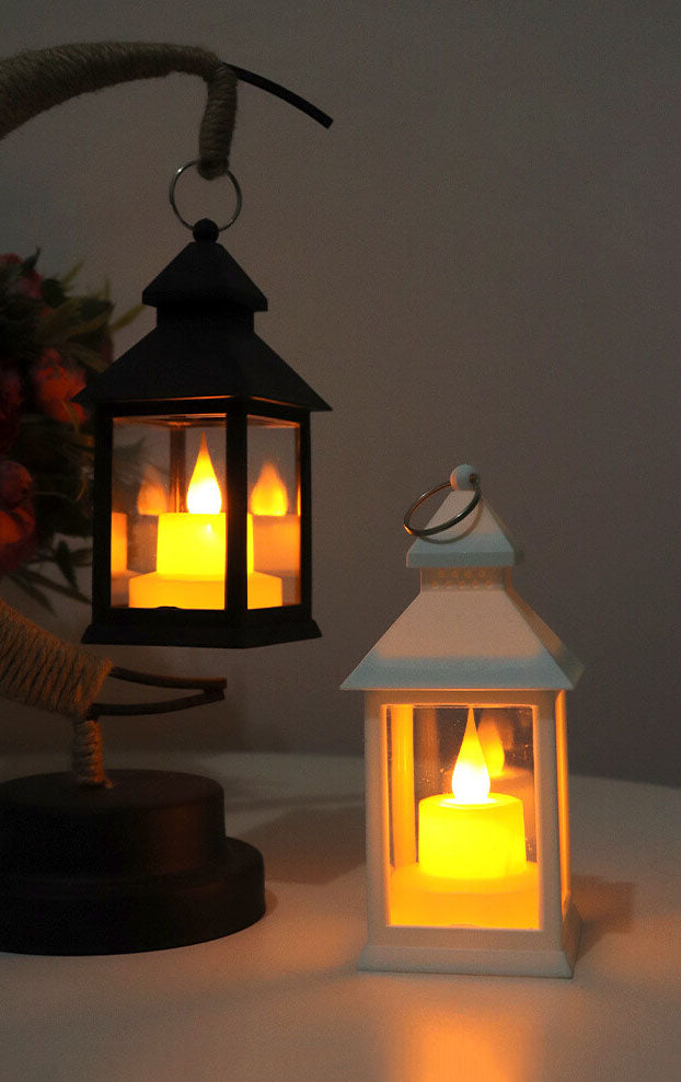Guirlande lumineuse lanterne à flamme pour une ambiance hantée