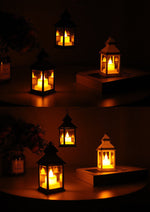 Guirlande lumineuse lanterne à flamme pour une ambiance hantée