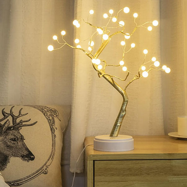 Pearl Tree Table Lamp For Enchanting Glow