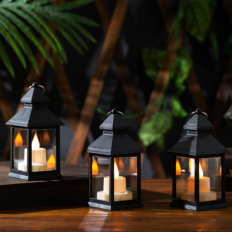 Guirlande lumineuse lanterne à flamme pour une ambiance hantée