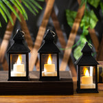 Guirlande lumineuse lanterne à flamme pour une ambiance hantée