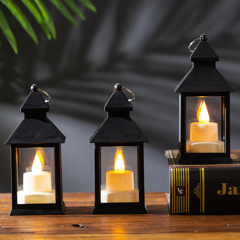 Guirlande lumineuse lanterne à flamme pour une ambiance hantée