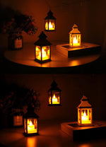 Guirlande lumineuse lanterne à flamme pour une ambiance hantée