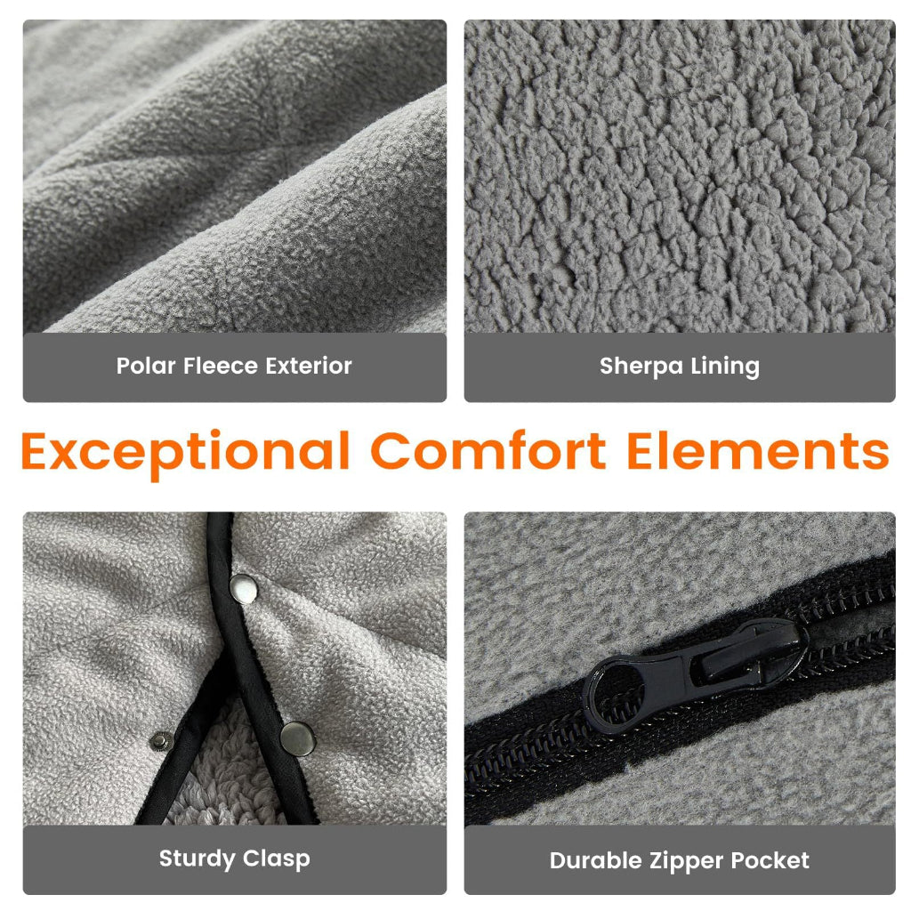 Heated Snuggle Blanket for Cozy Evenings