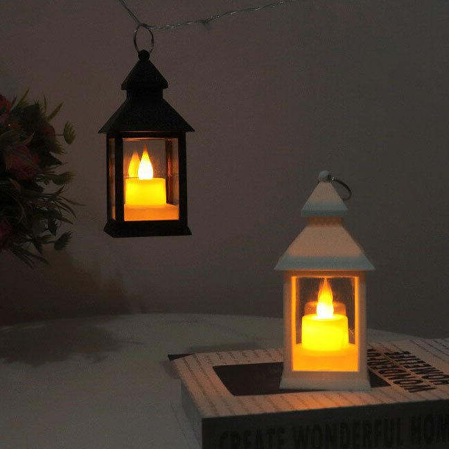 Guirlande lumineuse lanterne à flamme pour une ambiance hantée