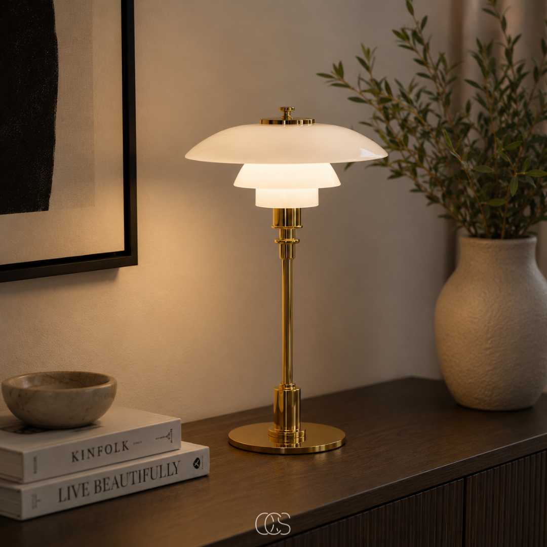 Sitarr Design Table and Lamp