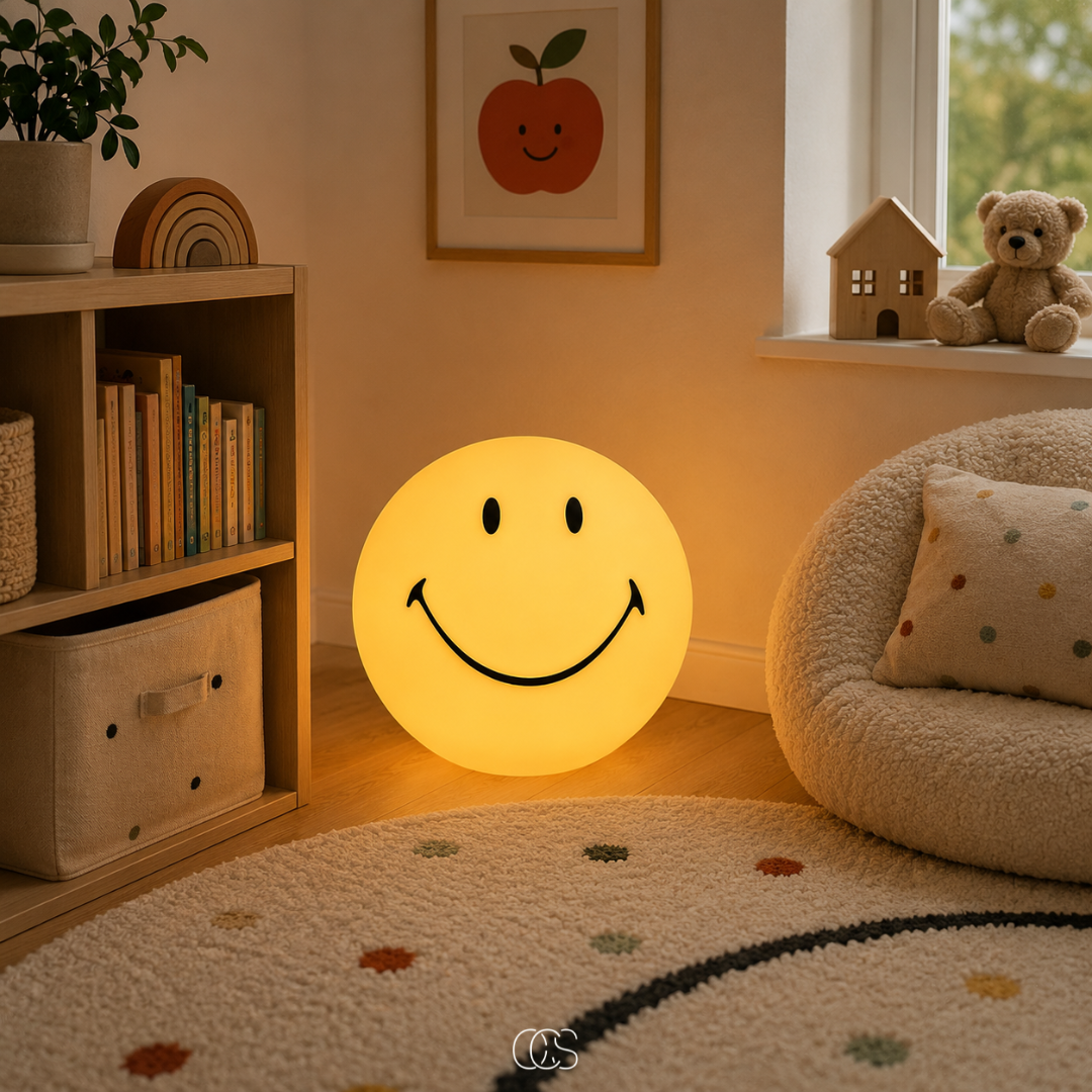 Smiley Kids Lamp for a Cheerful Glow
