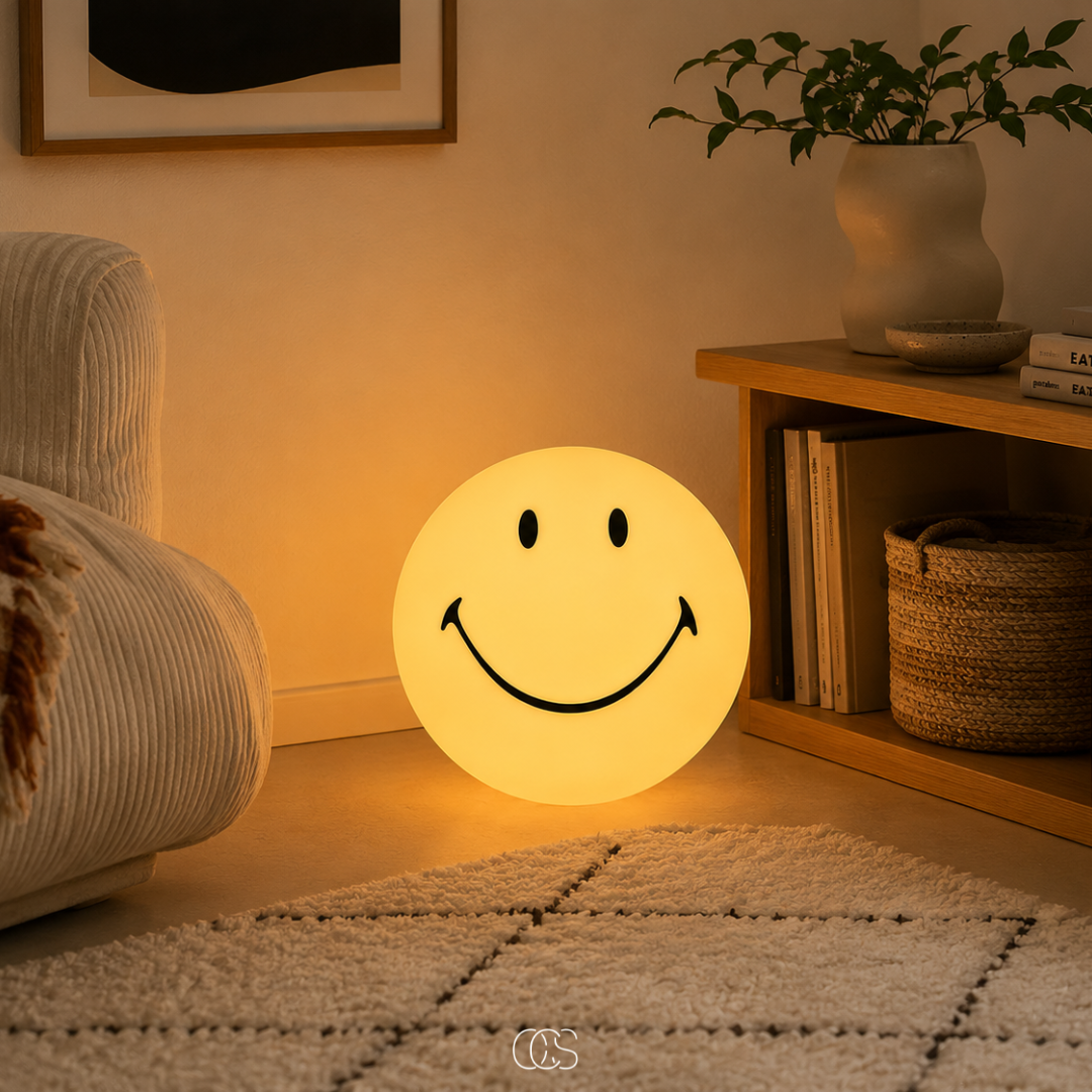 Smiley Kids Lamp for a Cheerful Glow