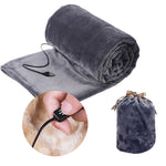 Coperta riscaldata per un comfort accogliente in viaggio