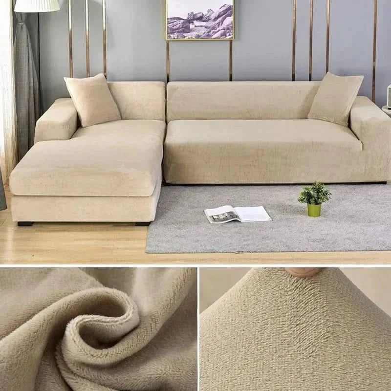 Sculpted Sofa Cover – Effortless Room Refresh