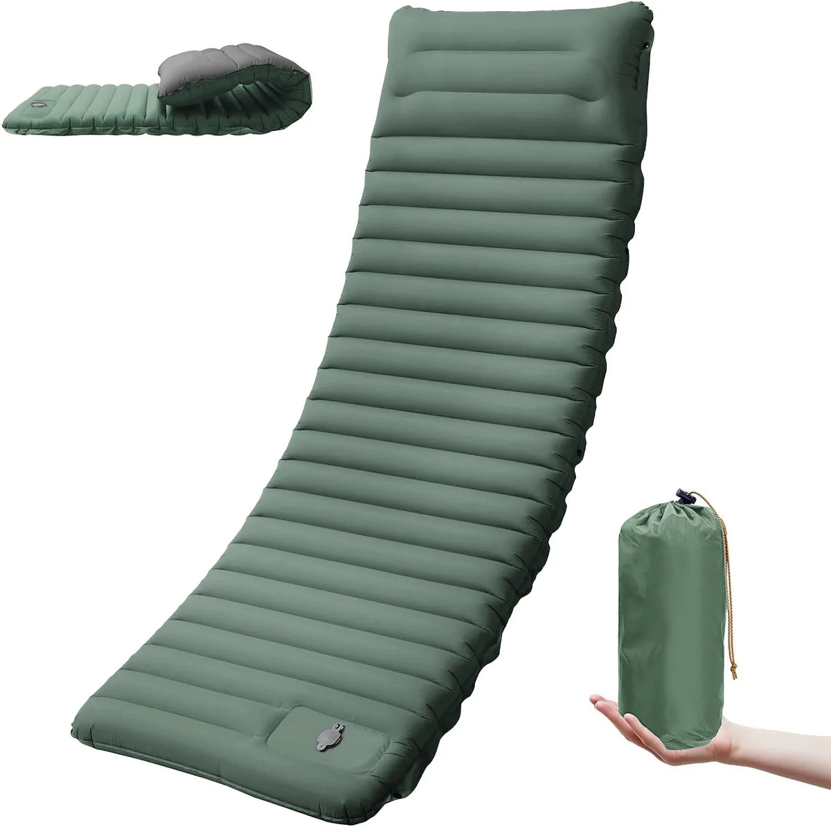 Saltea de camping autogonflabilă de 4 inch