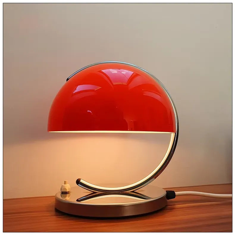 Scandinavian Glass Table Lamp