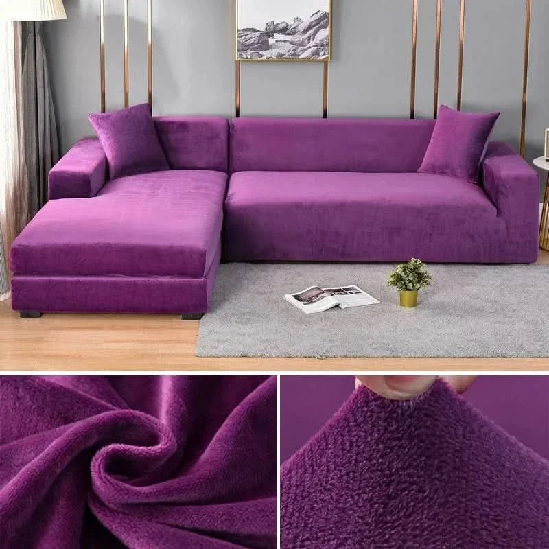 Sculpted Sofa Cover – Effortless Room Refresh