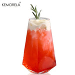 Geometrical Crystal Highball Glasses