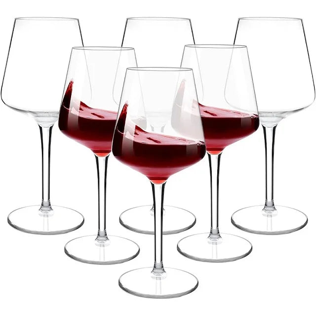 Floating Unbreakable Plastic Wine Glass Set - 4PCS