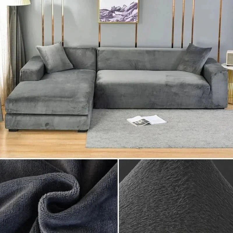 Sculpted Sofa Cover – Effortless Room Refresh