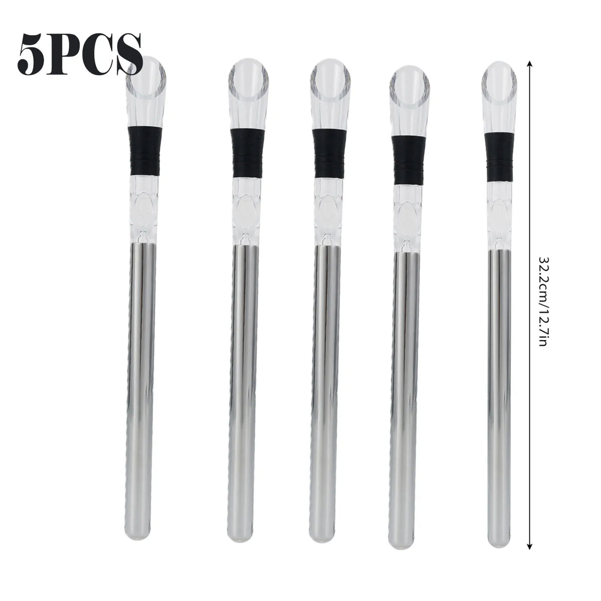 Wine Bottle Cooling Cooler Ice Chill Rod Stick Stainless Steel Aerator Pourer Stopper Beer Beverage Frozen Stick for Bar Tool