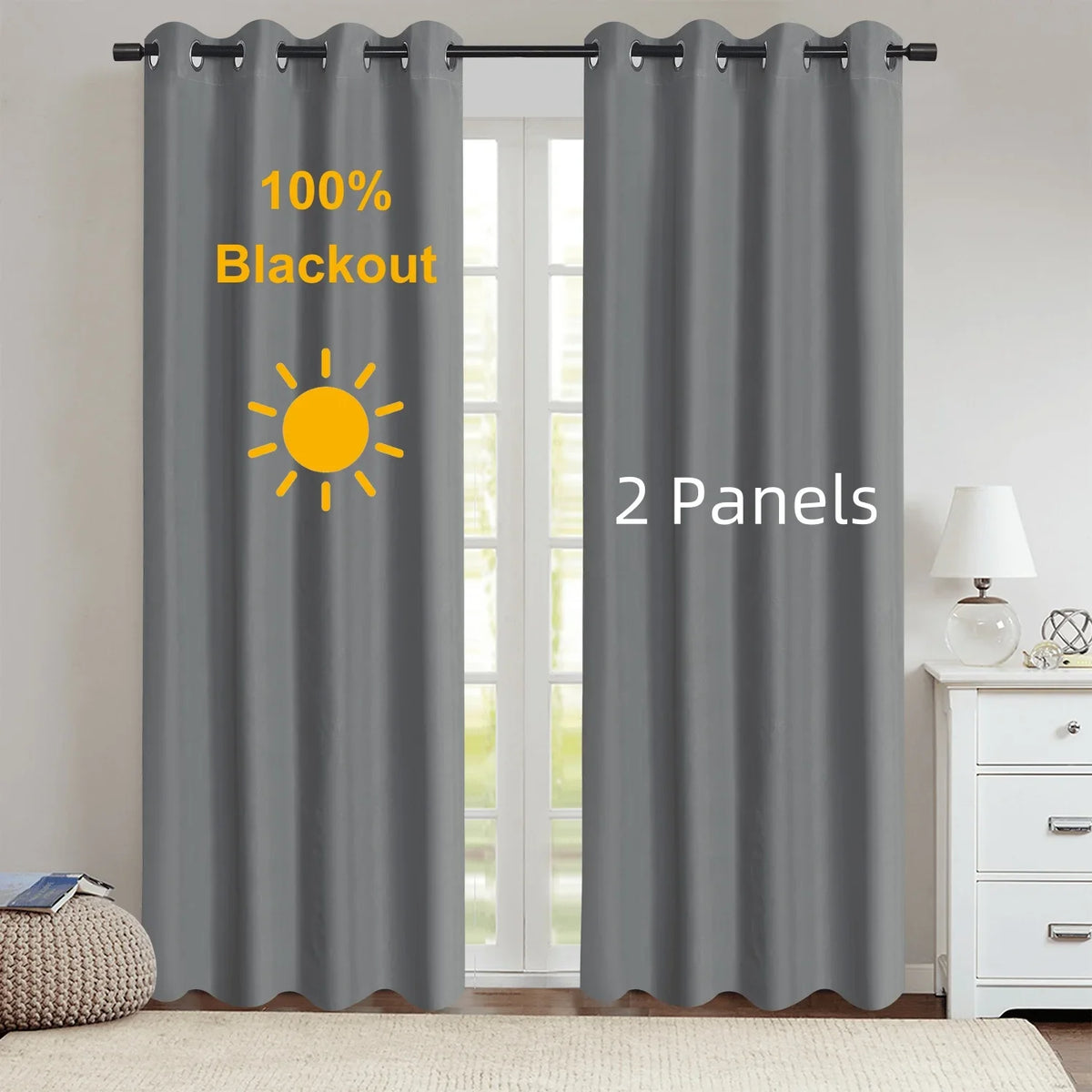 Modern Blackout Curtains for Total Darkness
